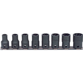 Ko-ken RS3127/8 3/8 Sq. Dr. Nut Twister set  8mm-16mm  200mm  8 pieces Online