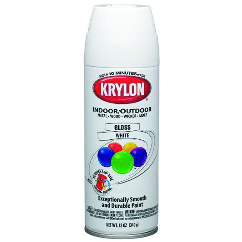 Krylon LP40K1501 16oz Krylon Gloss White Fashion