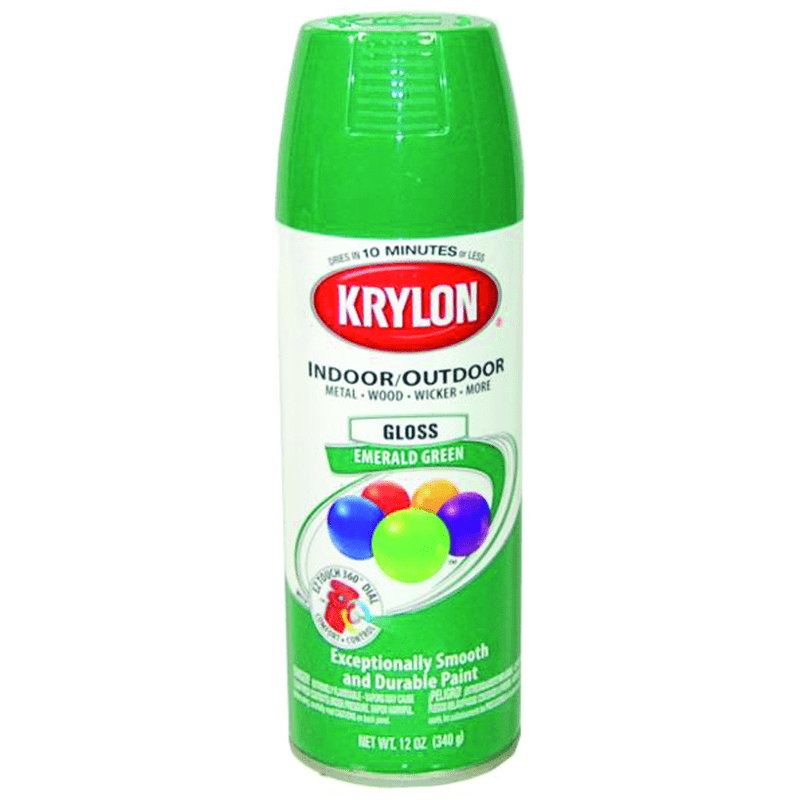 Krylon LP40K2016 16oz Emerald Green Krylon Paint Fashion