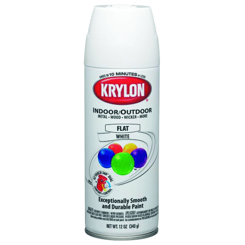 Krylon LP40K1502 16oz Flat White Krylon Paint on Sale