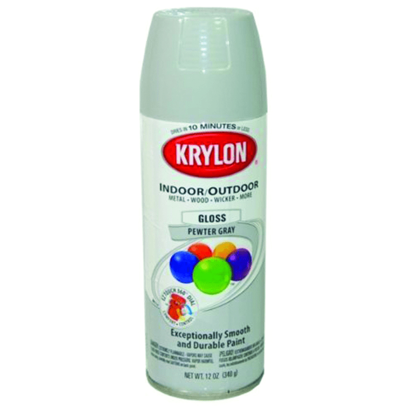 Krylon LP40K1606 16OZ PEWTER GRAY Supply