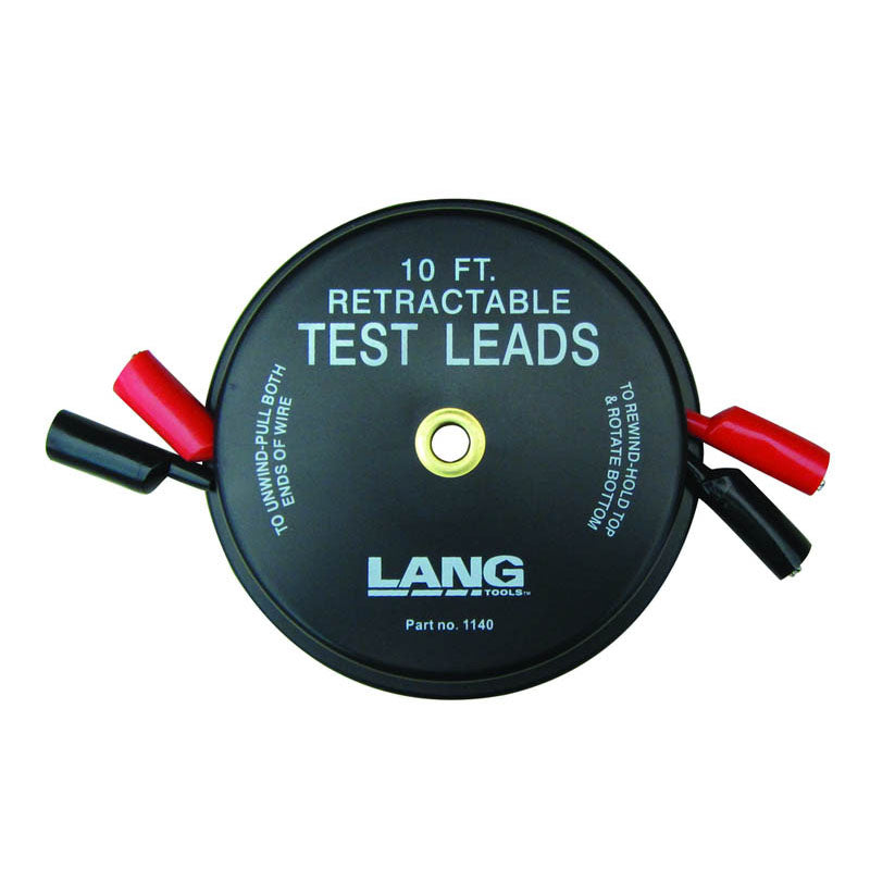 Lang KL401140 2X10 FT RETRACTABLE TEST LEADS Online now