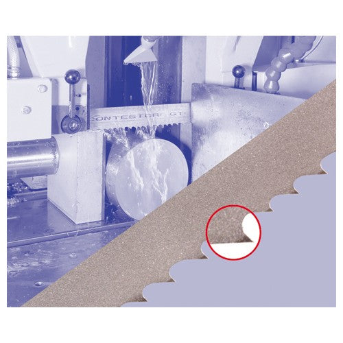 Lenox FX9093859 16′ 8″ Length, 1-1/2″ Width, 0.05″ Thickness, 4/6 VT Teeth Per Inch, Contestor GT Welded Band Saw Blade on Sale